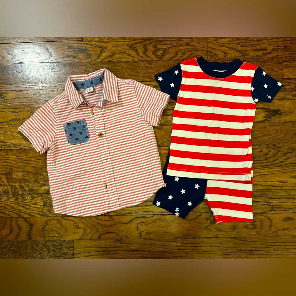12 month Fourth of July outfits